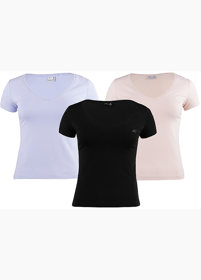 4F Damen T-Shirts Set 4FAW23TTSHF0941 12S/52S/20S 4F Damen T-Shirts Set 4FAW23TTSHF0941 12S/52S/20S