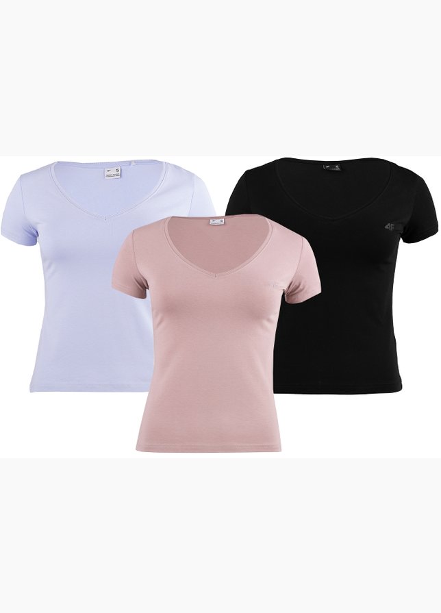 4F Damen T-Shirts Set 4FAW23TTSHF0941 83S/52S/20S 4F Damen T-Shirts Set 4FAW23TTSHF0941 83S/52S/20S
