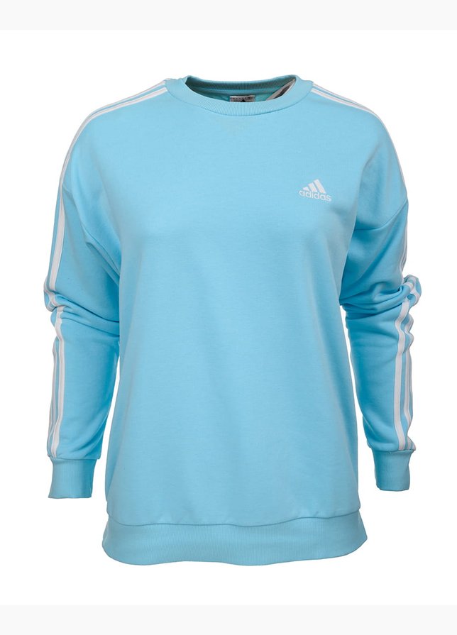 adidas Damen Bluse Essentials Studio Lounge 3-Stripes Sweatshirt HL2082 roz. S OUTLET adidas Damen Bluse Essentials Studio Lounge 3-Stripes Sweatshirt HL2082 roz. S OUTLET