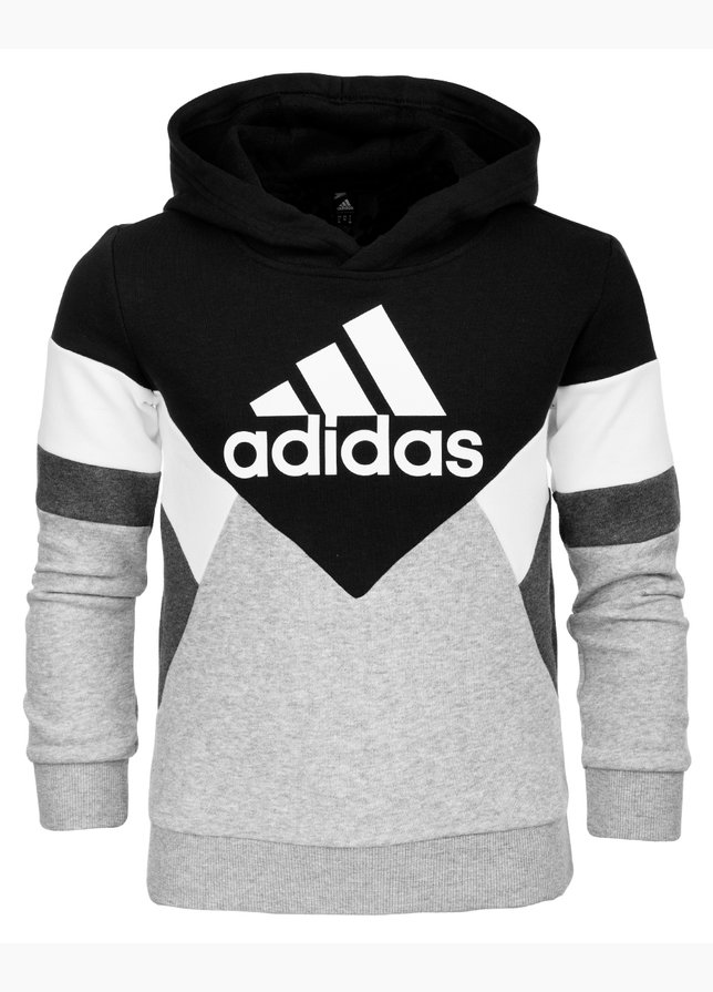 adidas Kinder Kapuzenpullover Colorblock Fleece Hoodie HA4007 adidas Kinder Kapuzenpullover Colorblock Fleece Hoodie HA4007