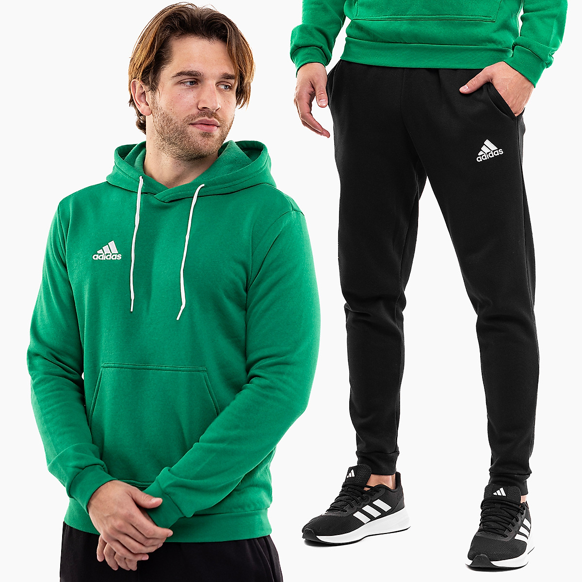 adidas Herren Trainingsanzug Entrada 22 Hoody HI2141/HB0574