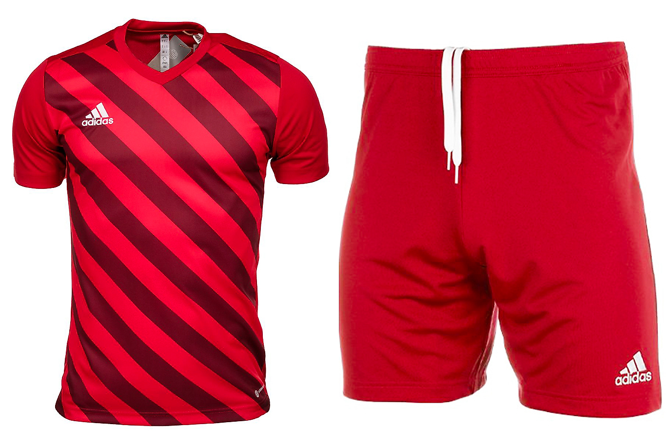 adidas Kinder Sport-Set T-shirt Kurze Hose Entrada 22 Graphic Jersey H58983/H57501
