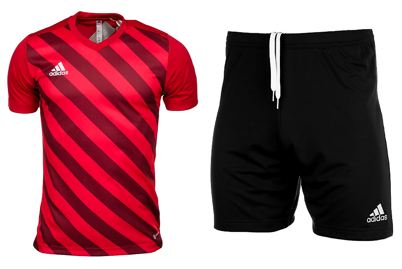 adidas Kinder Sport-Set T-shirt Kurze Hose Entrada 22 Graphic Jersey H58983/H57502