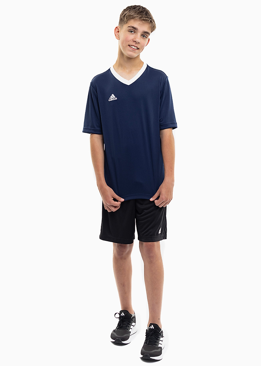 adidas Kinder Sport-Set T-shirt Kurze Hose Entrada 22 Jersey H57564/H57502
