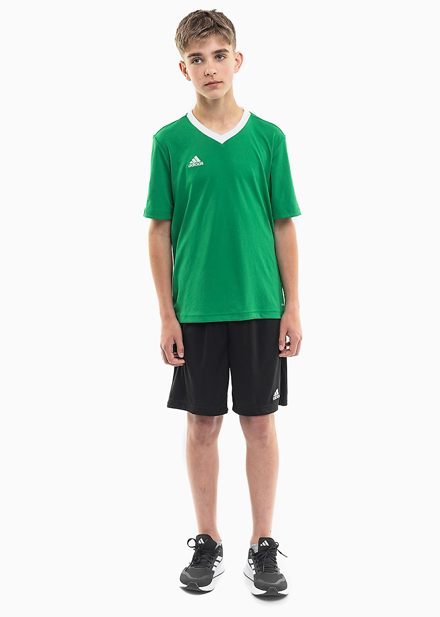 adidas Kinder Sport-Set T-shirt Kurze Hose Entrada 22 Jersey HI2126/H57502