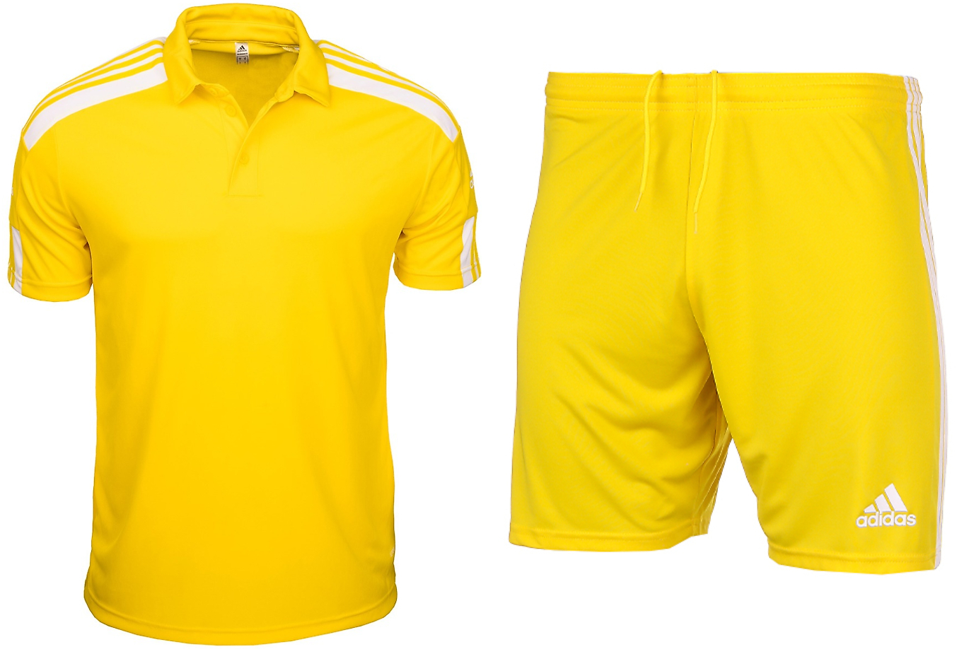 adidas Kinder Sport-Set T-shirt Kurze Hose Squadra 21 Polo GP6426/GN5760