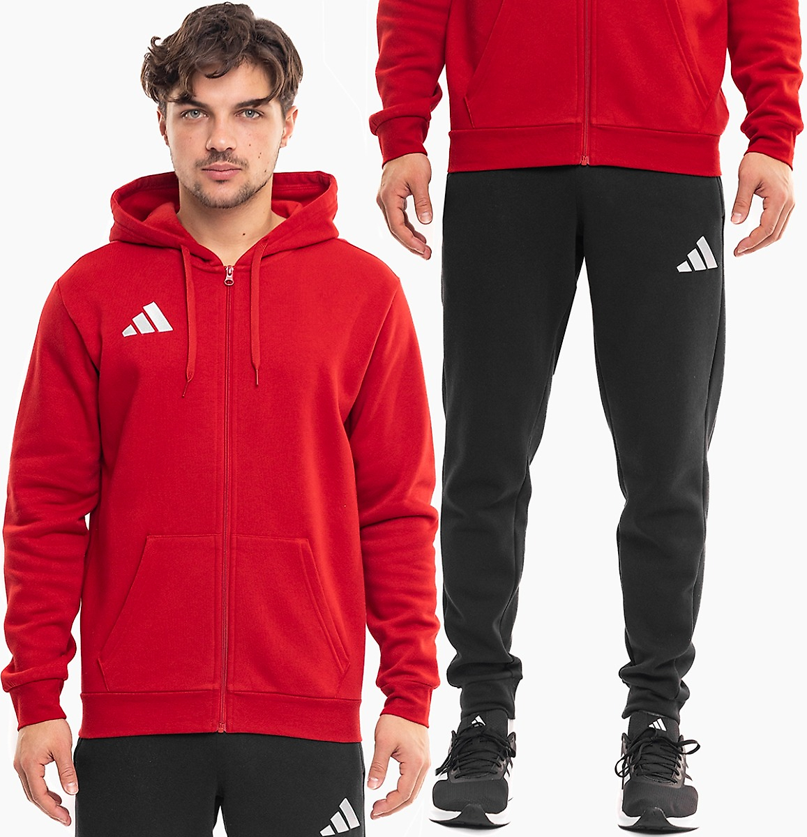 adidas Herren Trainingsanzug Entrada 26 Full Zip Hoody KF5944/JZ9138