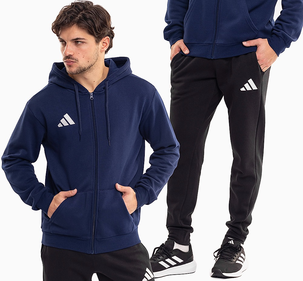 adidas Herren Trainingsanzug Entrada 26 Full Zip Hoody KF5946/JZ9138