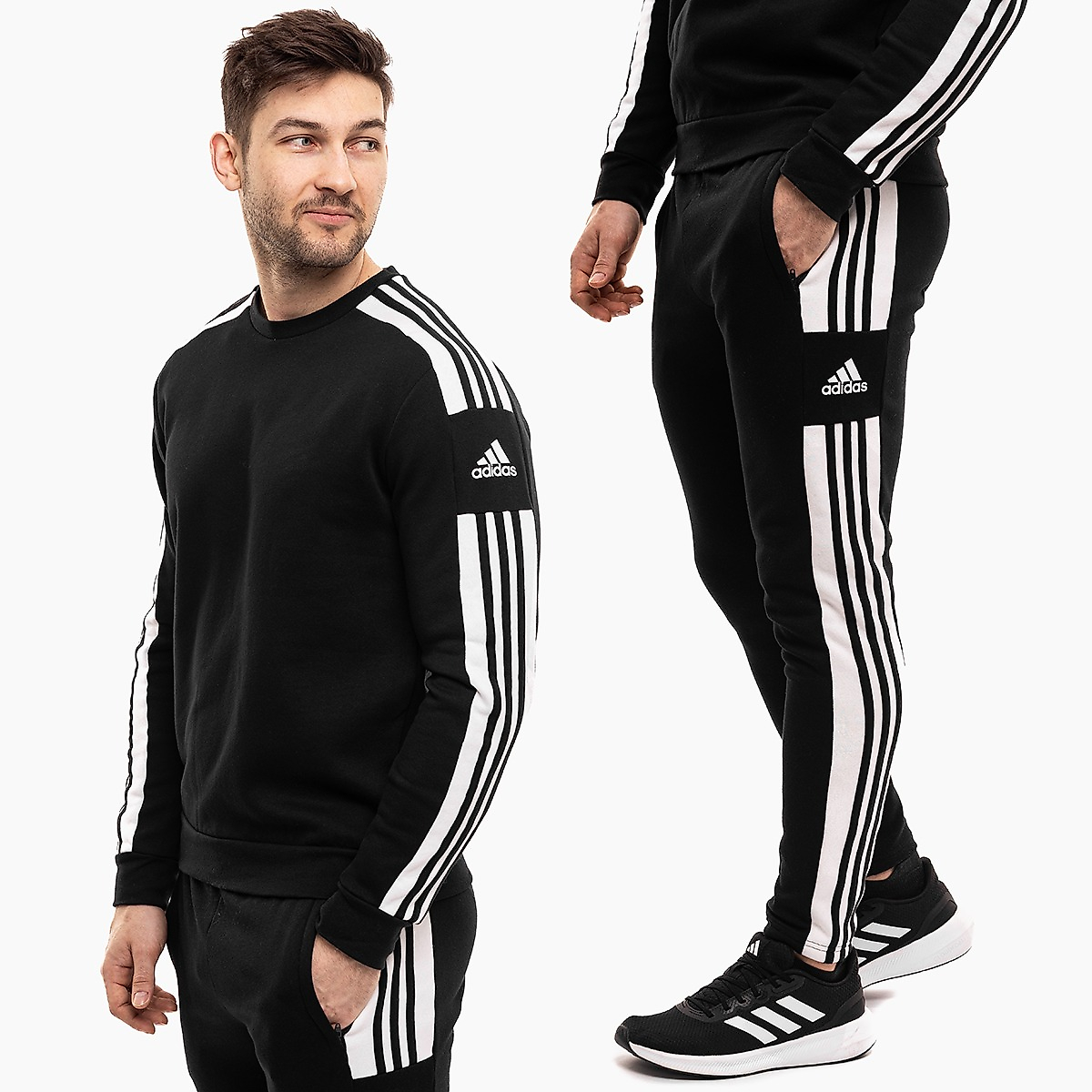 adidas Herren Trainingsanzug Squadra 21 Sweat GT6638/GT6642