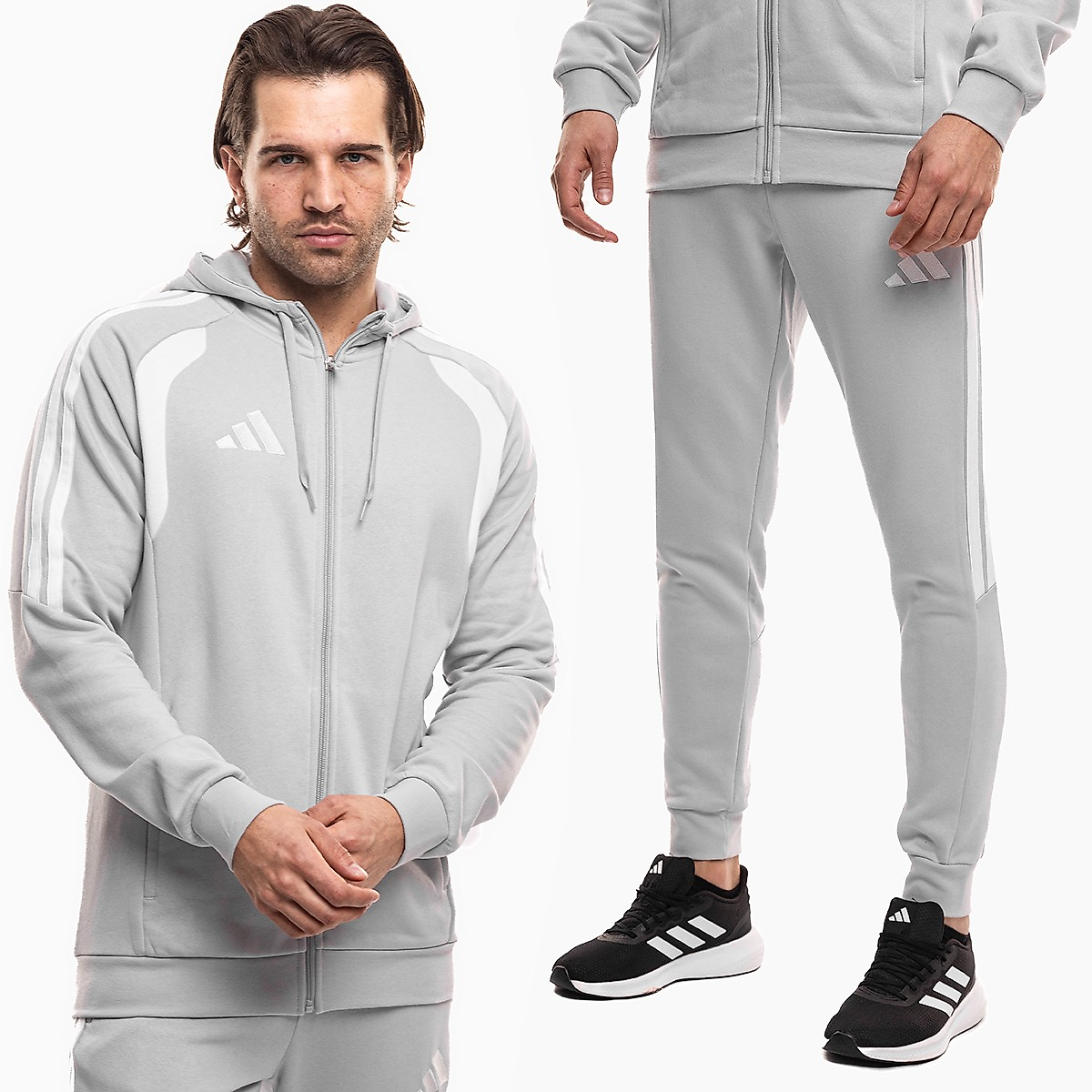 adidas Herren Set Tiro 26 League Full Zip Hoodie KF3319/JY7152