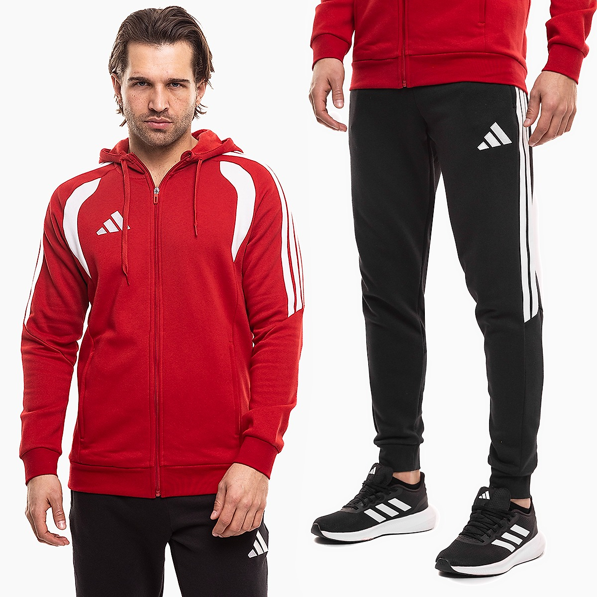 adidas Herren Set Tiro 26 League Full Zip Hoodie KF9106/JY7154