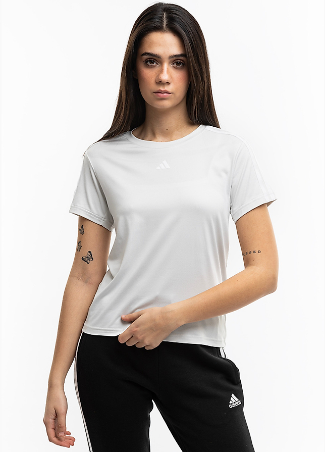 adidas Damen T-Shirt Aeroready Train Essentials 3-Stripes Tee HZ5681 adidas Damen T-Shirt Aeroready Train Essentials 3-Stripes Tee HZ5681