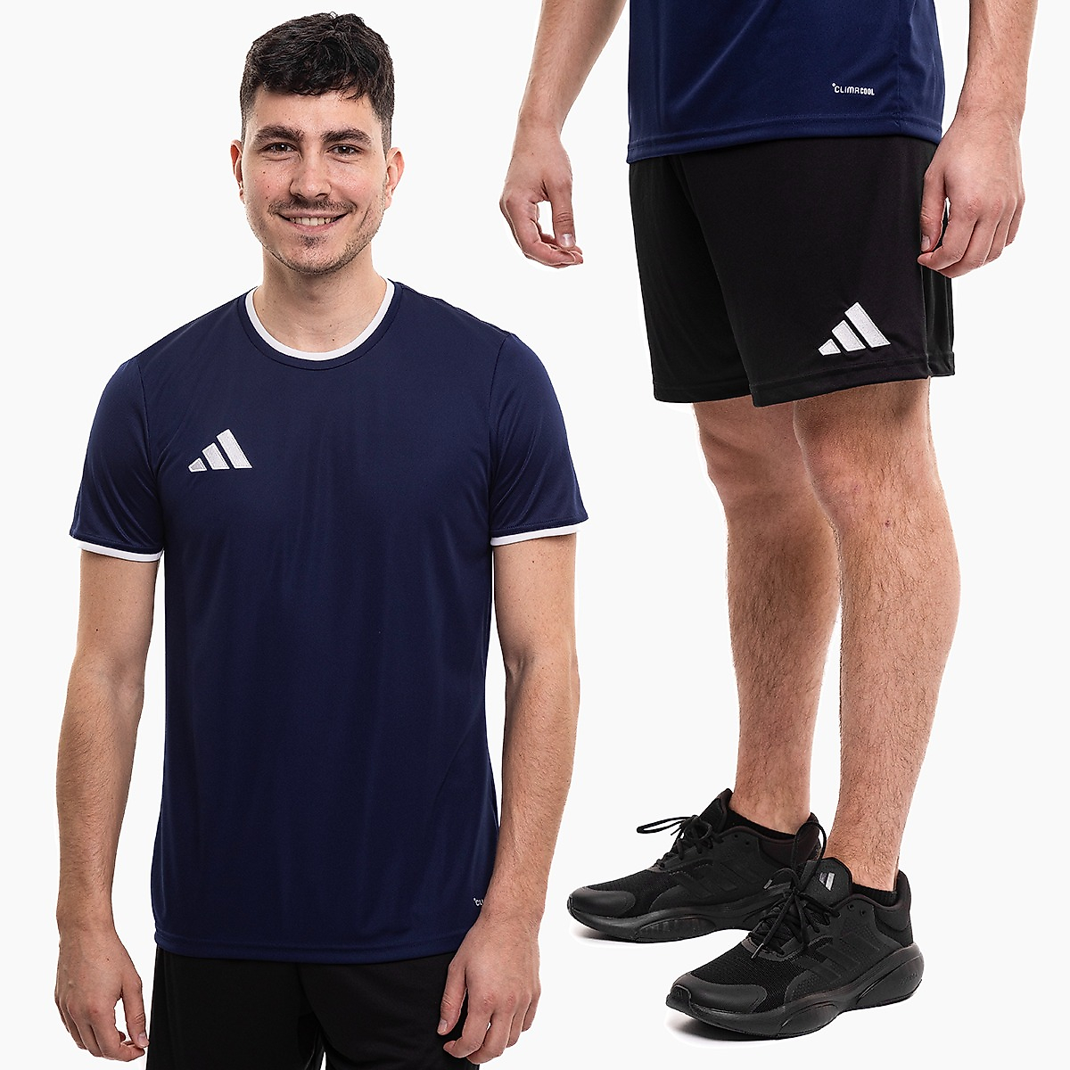 adidas Herren Sportset Trikot Shorts Entrada 26 JZ2504/JZ2521