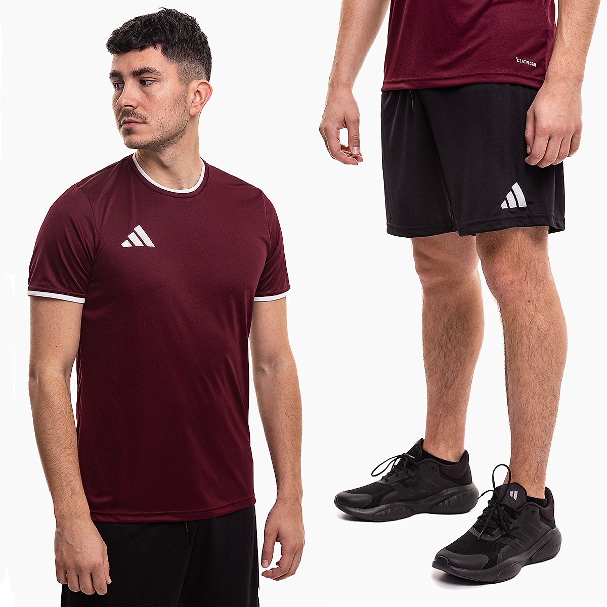 adidas Herren Sportset Trikot Shorts Entrada 26 JZ2507/JZ2521