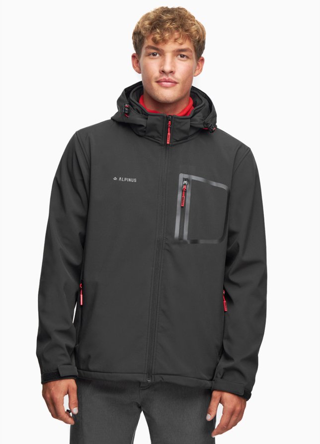 Alpinus Herren Jacke Softshell Stenshuvud BR43371 Alpinus Herren Jacke Softshell Stenshuvud BR43371