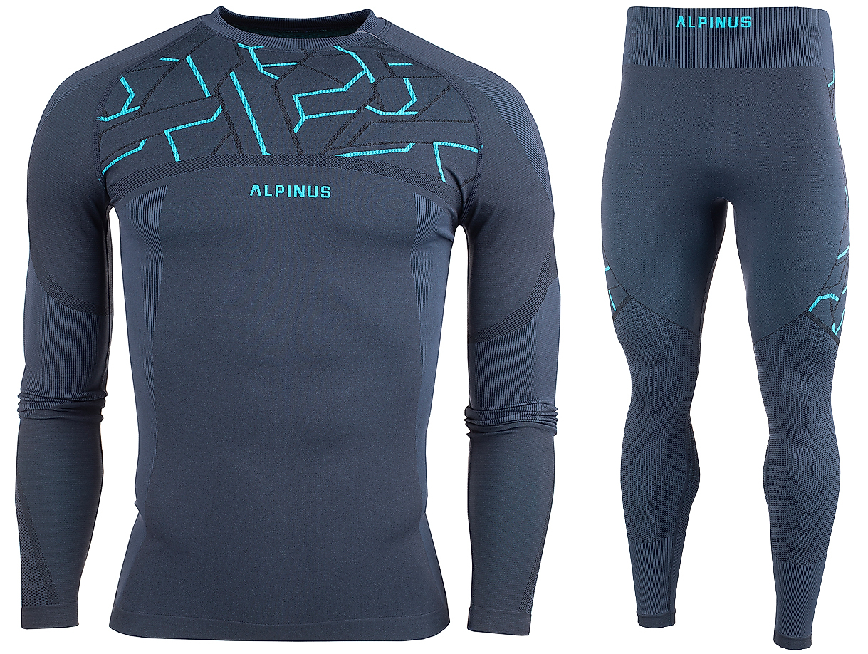 Alpinus Thermoaktive Unterwäsche für Jungen Tactical Gausdal Set SI8922