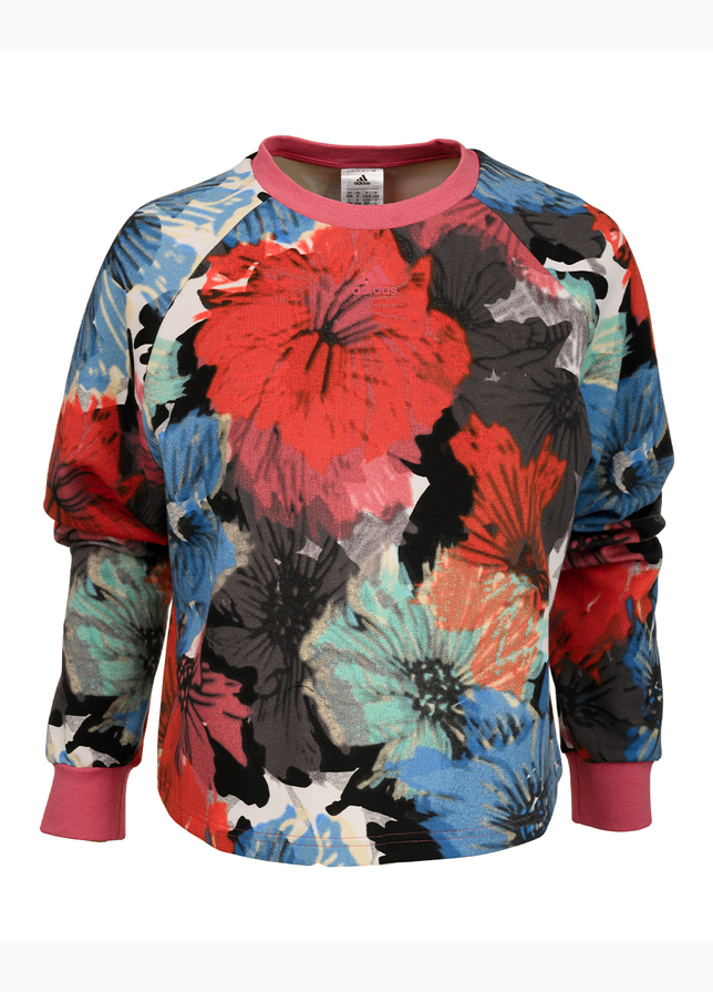 adidas Damen Sweatshirt Allover Print HP0790 adidas Damen Sweatshirt Allover Print HP0790