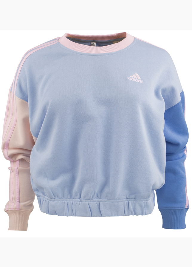 adidas Damen Sweatshirt Essentials 3-Stripes Crop IC9873 adidas Damen Sweatshirt Essentials 3-Stripes Crop IC9873
