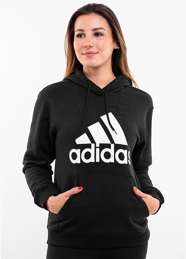 adidas Damen Kapuzenpullover Essentials Big Logo Regular Fleece HZ2984 adidas Damen Kapuzenpullover Essentials Big Logo Regular Fleece HZ2984