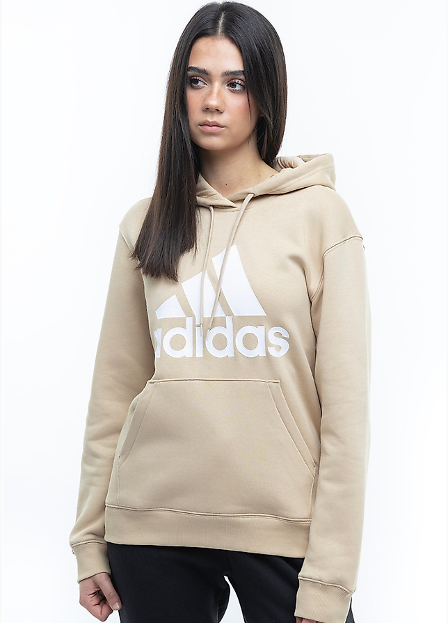 adidas Damen Kapuzenpullover Essentials Big Logo Regular Fleece IR9330 adidas Damen Kapuzenpullover Essentials Big Logo Regular Fleece IR9330