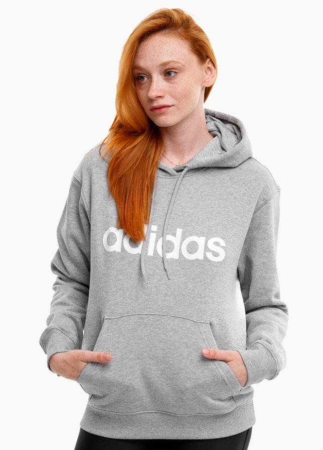 adidas Damen Kapuzenpullover Essentials Linear FT IC6884 adidas Damen Kapuzenpullover Essentials Linear FT IC6884