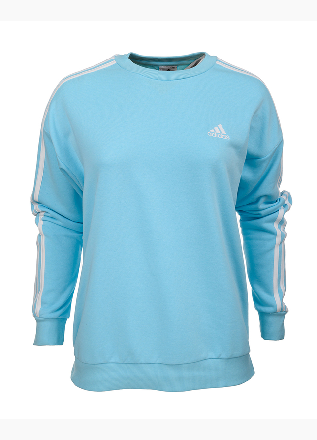 adidas Bluse Damen Essentials Studio Lounge 3-Stripes Sweatshirt HL2082 adidas Bluse Damen Essentials Studio Lounge 3-Stripes Sweatshirt HL2082