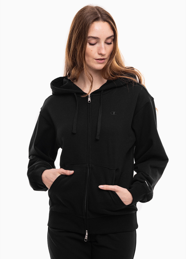 Champion Damen Kapuzenpullover Full Zip Hoodie Sweatshirt 117787 KK001 Champion Damen Kapuzenpullover Full Zip Hoodie Sweatshirt 117787 KK001