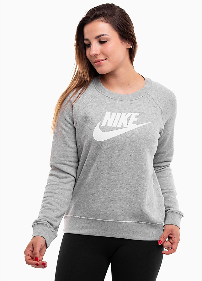 Nike Damen Sweatshirt Essentials Crew FLC HBR BV4112 063 Nike Damen Sweatshirt Essentials Crew FLC HBR BV4112 063