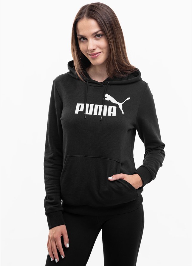 PUMA Damen Kapuzenpullover ESS Logo Hoodie TR 586791 01 PUMA Damen Kapuzenpullover ESS Logo Hoodie TR 586791 01