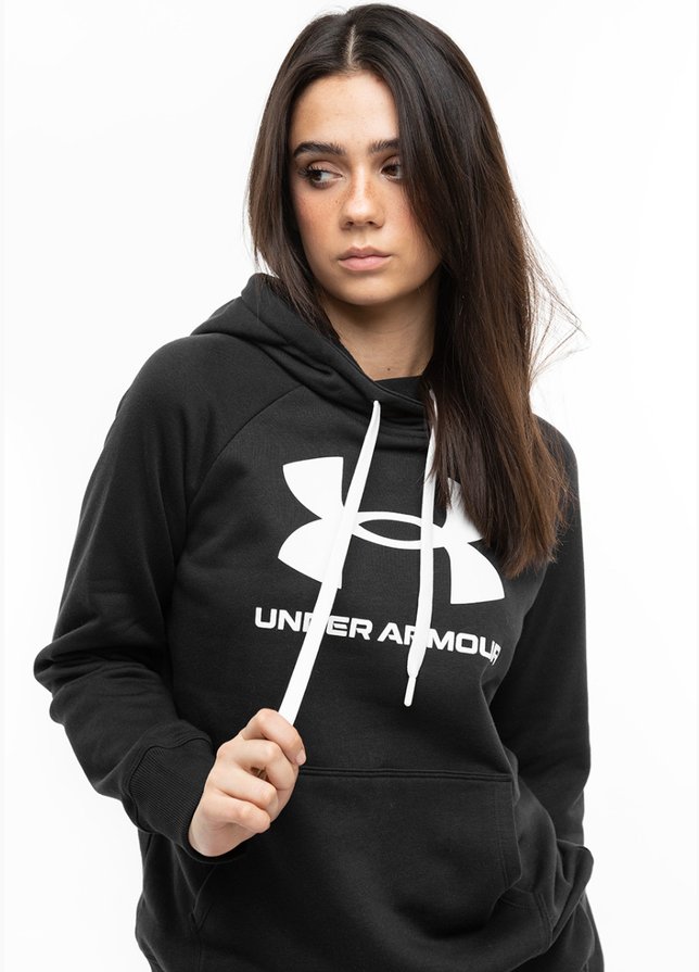 Under Armour Damen Kapuzenbluse Rival Fleece Hb Hoodie 1356317 001 Under Armour Damen Kapuzenbluse Rival Fleece Hb Hoodie 1356317 001
