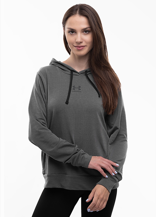 Under Armour Kapuzenbluse Damen Rival Terry Hoodie 1369855 010 Under Armour Kapuzenbluse Damen Rival Terry Hoodie 1369855 010