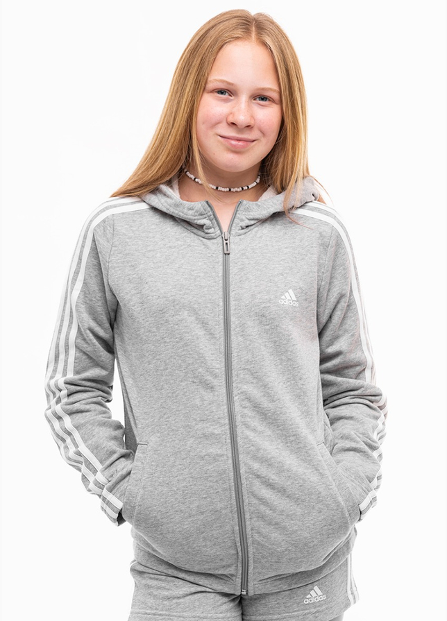adidas Kinder Kapuzenpullover Essentials 3-Stripes Full-Zip Hoodie IC3635 adidas Kinder Kapuzenpullover Essentials 3-Stripes Full-Zip Hoodie IC3635