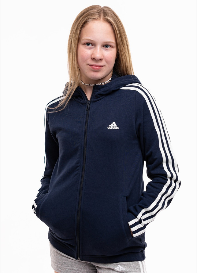 adidas Kinder Kapuzenpullover Essentials 3-Stripes Full-Zip Hoodie IB1667 adidas Kinder Kapuzenpullover Essentials 3-Stripes Full-Zip Hoodie IB1667