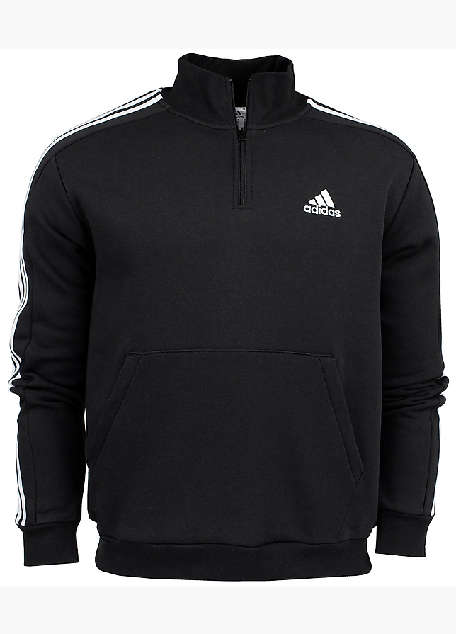 adidas Herren Sweatshirt Essentials Fleece 3-Stripes 1/4-Zip HZ6235 adidas Herren Sweatshirt Essentials Fleece 3-Stripes 1/4-Zip HZ6235