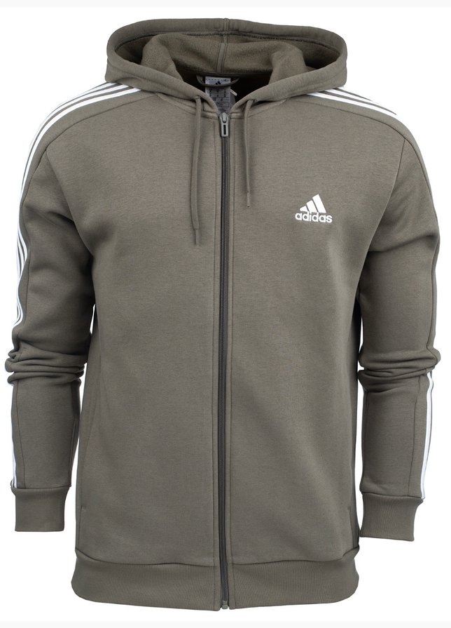 adidas Herren Sweatshirt Essentials Fleece 3-Stripes Full-Zip IJ6492 EUR L OUTLET adidas Herren Sweatshirt Essentials Fleece 3-Stripes Full-Zip IJ6492 EUR L OUTLET