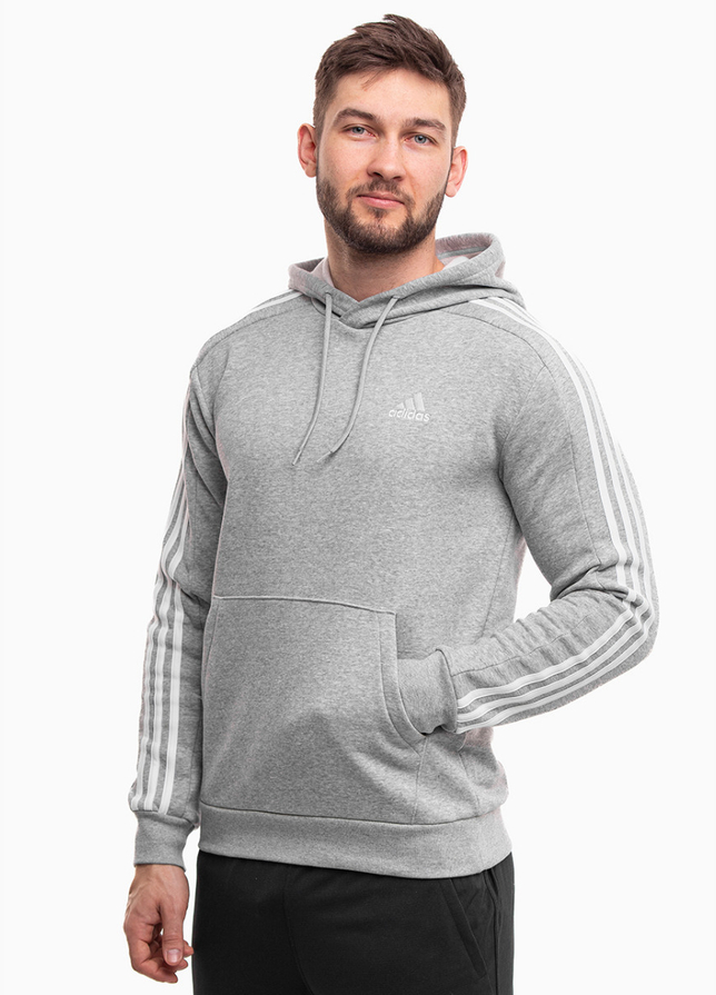 adidas Herren Kapuzenpullover Essentials Fleece 3-Stripes Hoodie IJ6474 adidas Herren Kapuzenpullover Essentials Fleece 3-Stripes Hoodie IJ6474