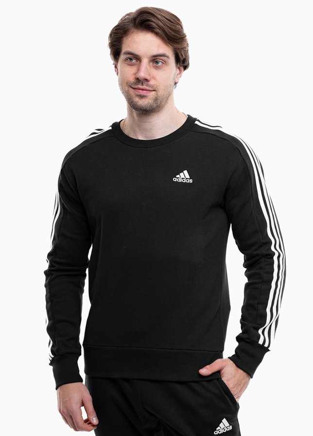 adidas Herren Bluse M 3S FT SWT IC9317 adidas Herren Bluse M 3S FT SWT IC9317