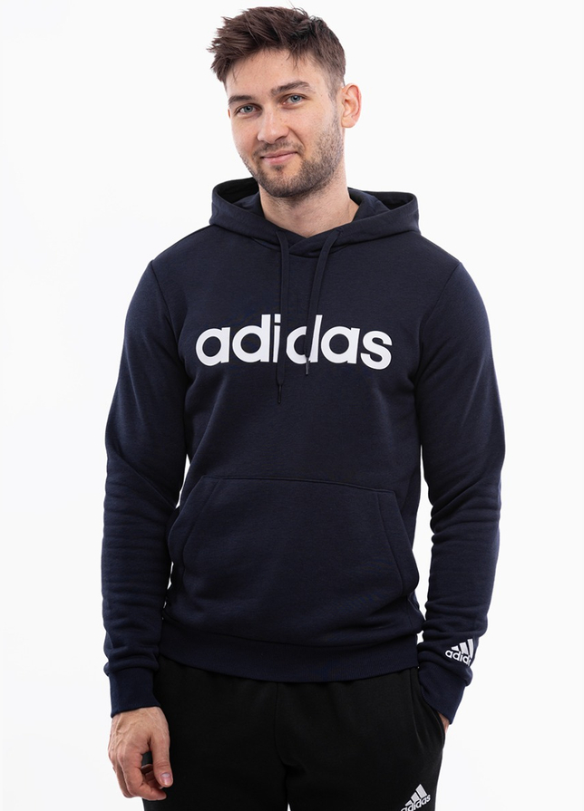 adidas Kapuzenbluse Herren Essentials French Terry Linear Logo Hoodie GK9066 adidas Kapuzenbluse Herren Essentials French Terry Linear Logo Hoodie GK9066