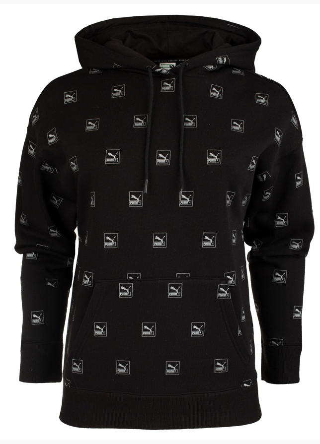 PUMA Damen Kapuzenpullover Brand Love AOP Hoodie FL 535706 01 PUMA Damen Kapuzenpullover Brand Love AOP Hoodie FL 535706 01