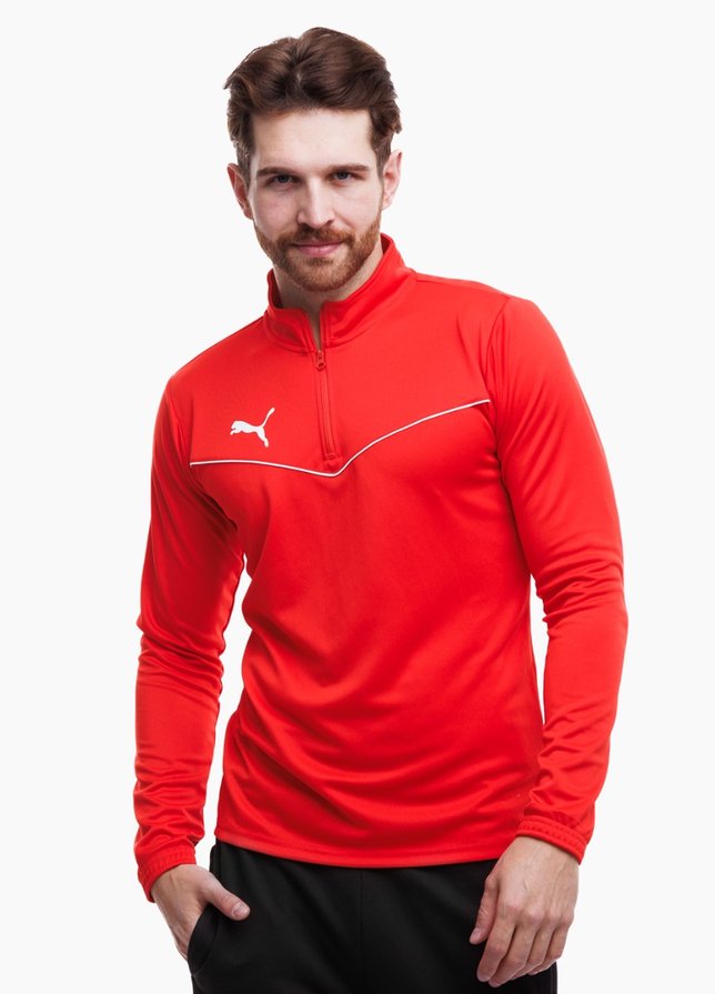 Puma Herrenbluse teamRISE 1/4 Zip Top 657394 01 Puma Herrenbluse teamRISE 1/4 Zip Top 657394 01