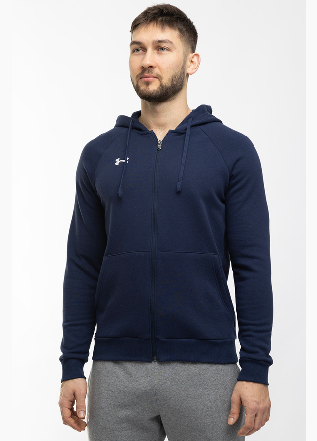 Under Armour Herren Kapuzenpullover Rival Fleece FZ Hoodie 1379767 410 Under Armour Herren Kapuzenpullover Rival Fleece FZ Hoodie 1379767 410