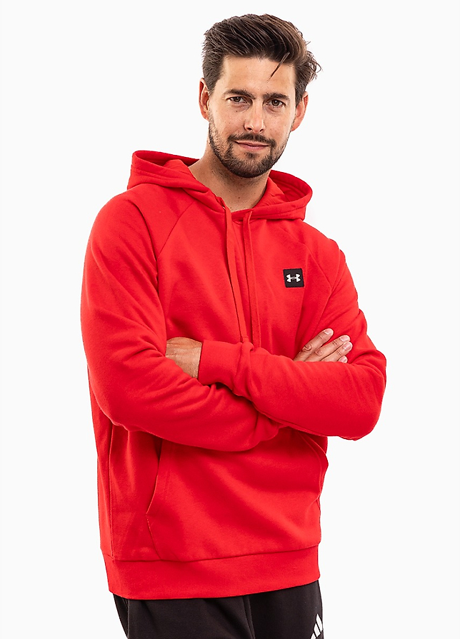 Under Armour Herren Kapuzenpullover Rival Fleece Hoodie 1357092 600 Under Armour Herren Kapuzenpullover Rival Fleece Hoodie 1357092 600