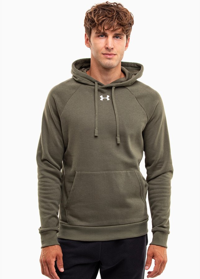 Under Armour Herren Kapuzenpullover Rival Fleece Hoodie 1379757 390 Under Armour Herren Kapuzenpullover Rival Fleece Hoodie 1379757 390