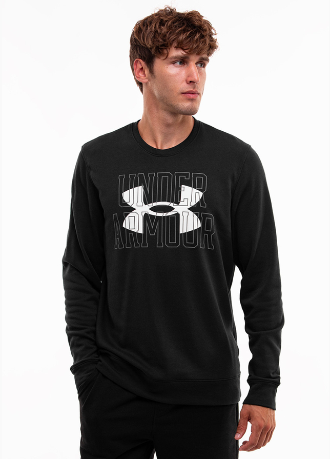 Under Armour Herren Kapuzenpullover UA Rival Terry Logo Crew 1370391 001 Under Armour Herren Kapuzenpullover UA Rival Terry Logo Crew 1370391 001