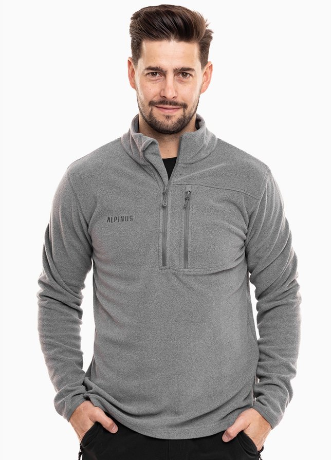 Alpinus Herren Fleece Kerkis 1/3 zipper Tactical MK18894 Alpinus Herren Fleece Kerkis 1/3 zipper Tactical MK18894