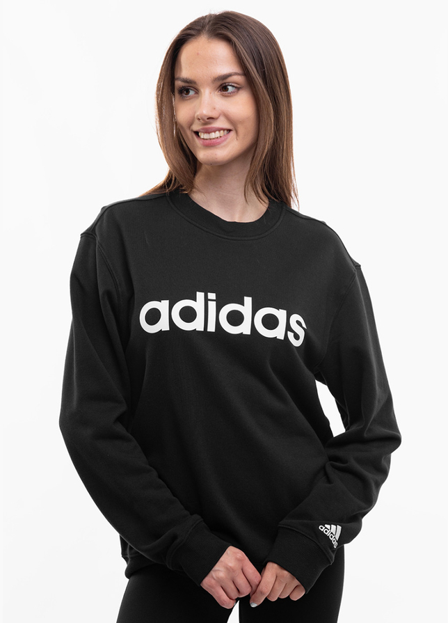 adidas Damen Sweatshirt Essentials Linear French Terry IC6878 adidas Damen Sweatshirt Essentials Linear French Terry IC6878
