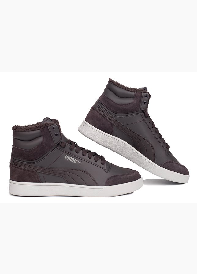 PUMA Herrenschuhe Shuffle Mid Fur Flat 387609 03 PUMA Herrenschuhe Shuffle Mid Fur Flat 387609 03