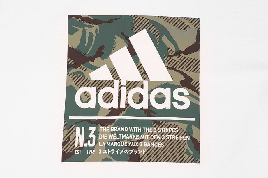 adidas Herren T-Shirt Camo Box Gr GS4000