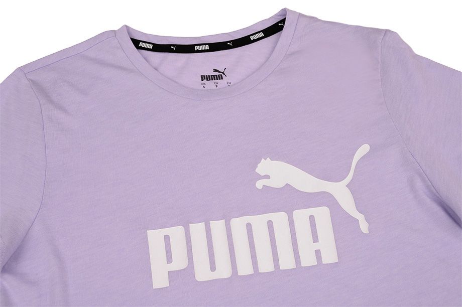 Puma Damen T-Shirt ESS Logo Heather Tee 586876 16