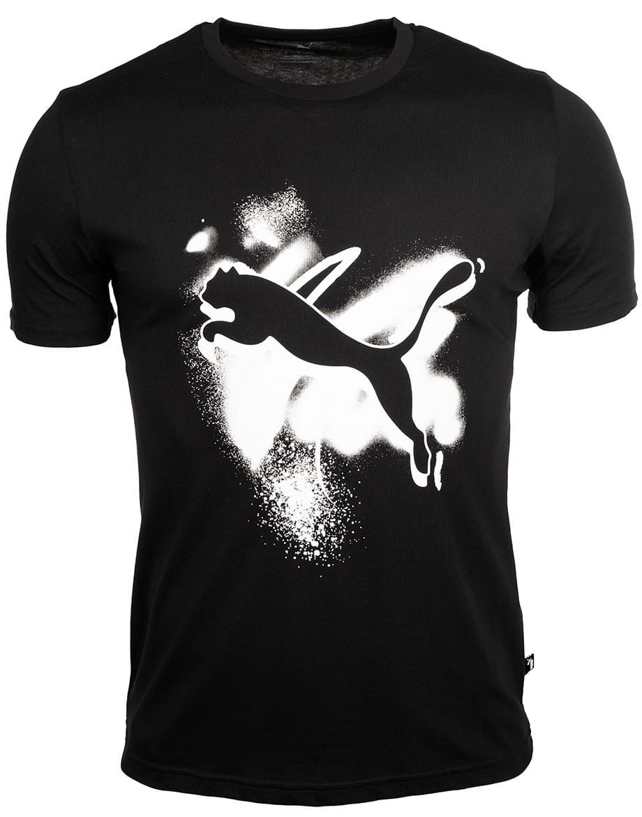 PUMA T-Shirt Herren Cat Basic Tee 584506 01